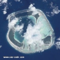 Île Motu One (Îles de la Société)