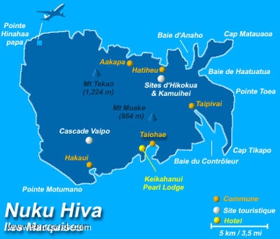 carte de nuku hiva