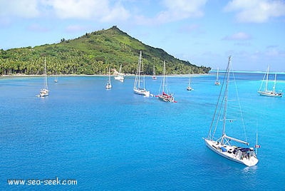 Mouillage au droit du Mont Vainamu (Bora Bora) (I. Sous Vent)