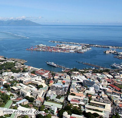 Port de Papeete (Tahiti) (I. Société)