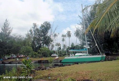 Marina de Tautira (Tahiti) (I. Société)