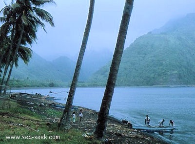 Baie de Tautira (Tahiti) (I. Société)