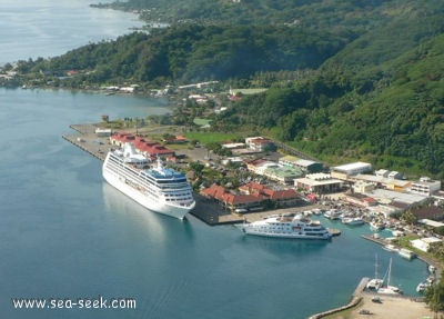 Port d'Uturoa (Raiatea) (I. Société)