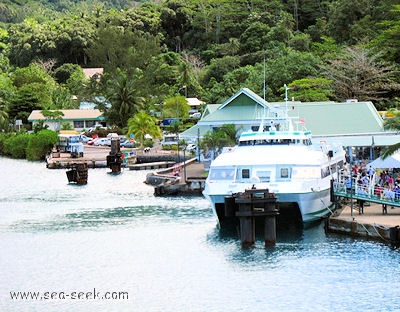 Port de Vaiare (Moorea) (I. Société)