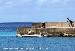 Port de Moerai (Rurutu) (I. Australe)