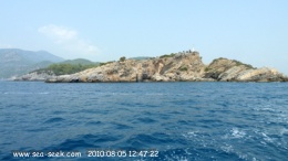 Delikada (Dalyan) adasi