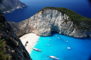 Navagio ou Shipwreck beach (Zante)