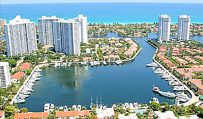 Waterways Marina in Aventura (Florida)