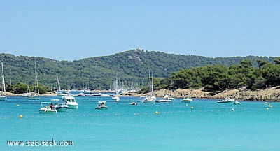 Plage d'Argent ou anse du Bon Renaud (Porquerolles)