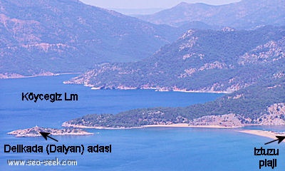 Delikada (Dalyan) adasi