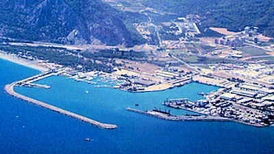 Antalya commercial Harbour