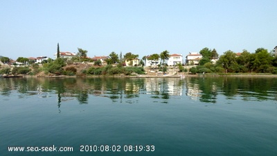 Mouillage sous Fethiye adasi