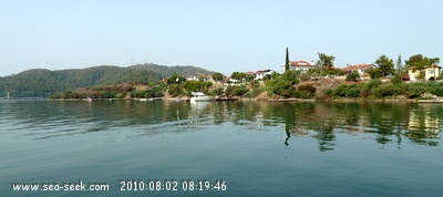 Mouillage sous Fethiye adasi