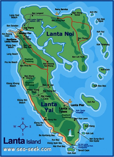 Lanta archipelago (Thaïland)