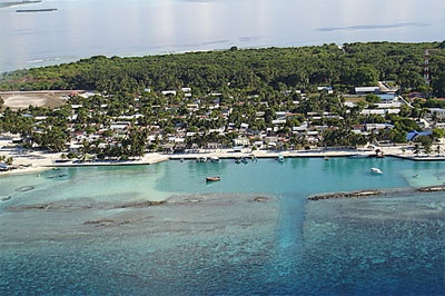 Manadhoo habour