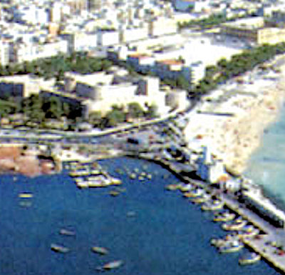 Manfredonia marina Cala delle Sirene