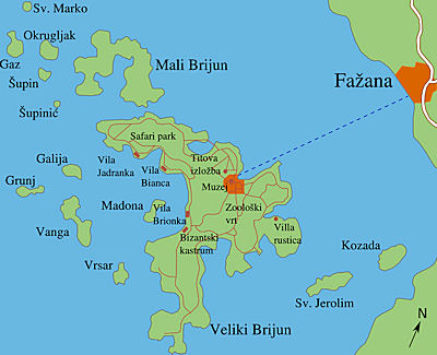 Otoci Brijuni (îles Brioni)