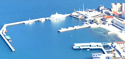 Trieste porto Lido