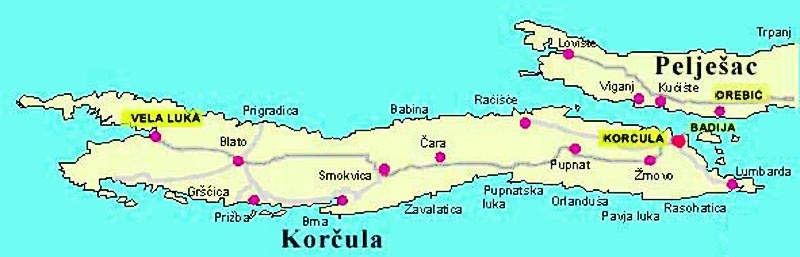 Otok Korcula