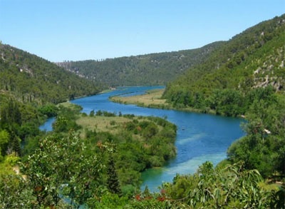 Krka river   Pruklansko Jezero