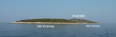 Otocic Mali and Veli Kosmac
