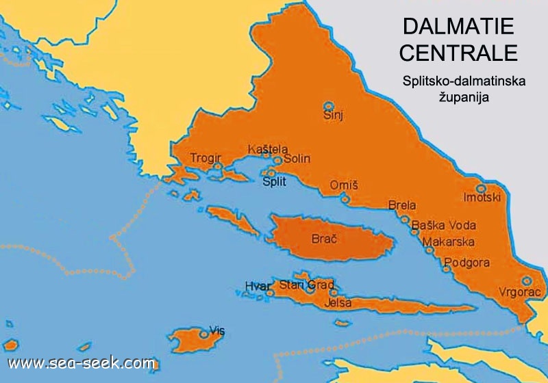 Splitsko-dalmatinska županija (Split-Dalmatia County)