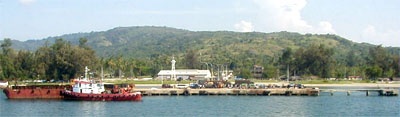 Kruengraya port (N Sumatra)