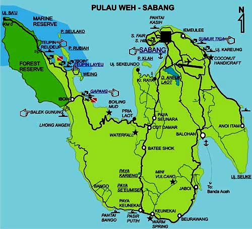 Pulau Weh (N Sumatra)