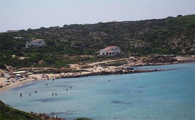 Cala Spalmatore Grande o La Caletta (S Pietro Sardegna)