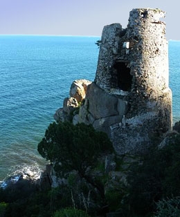 Punta Zavorra (della Savora) (Sarroch Sardegna)