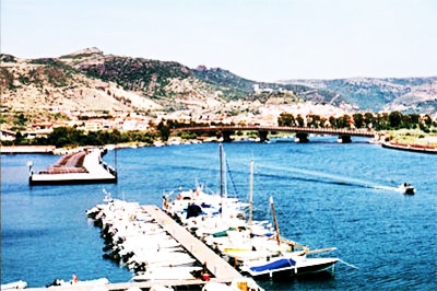 Porto fluviale Bosa Marina (Sardegna)