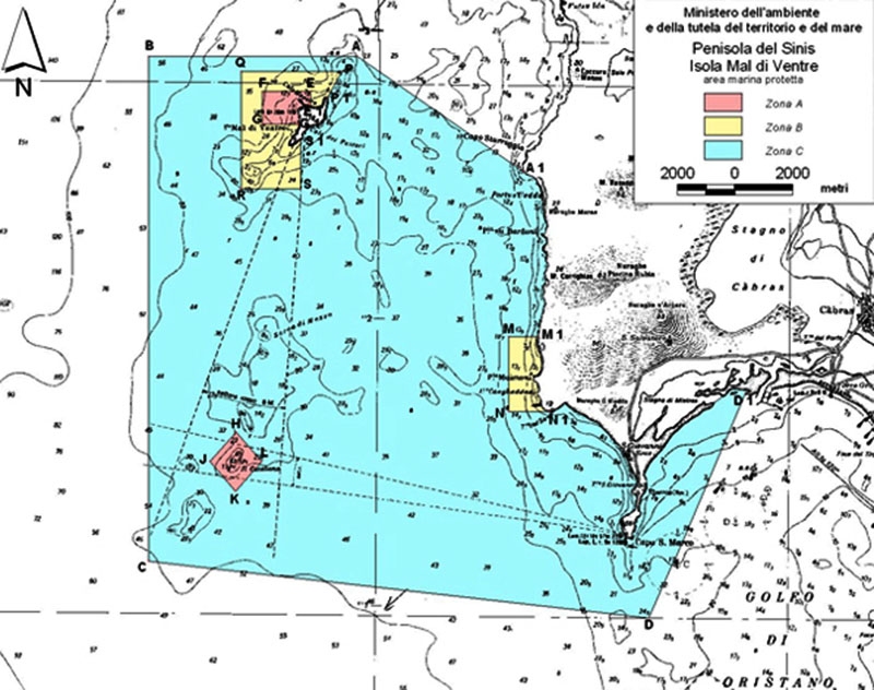 Area Marina Protteta Penisola del Sinis (Sardegna)
