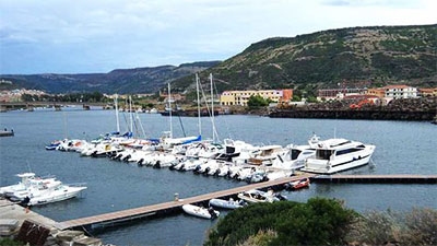 Porto fluviale Bosa Marina (Sardegna)