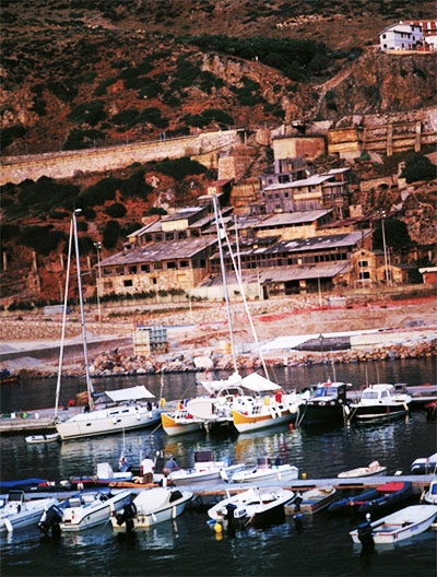 Porto turistico di Buggerru (Sardegna)
