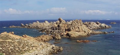 Isola Municca e il scoglio Munichedda(Santa Teresa di Gallura Sardegna)