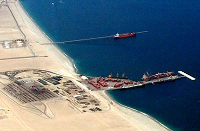 Puerto de Mejillones del Sur (Antofagasta N Chile)