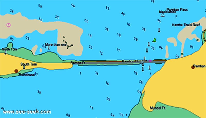 Pamban Pass (Tamil Nadu-E India)