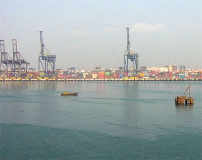 Chennai (Madras) port (E India)