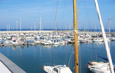 Puerto deportivo de Premià de Mar (Catalona)
