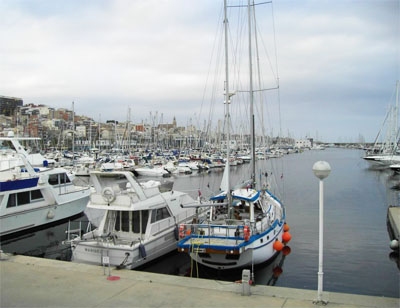 Puerto deportivo El Masnou (Catalona)