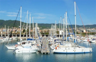 Puerto deportivo de Premià de Mar (Catalona)