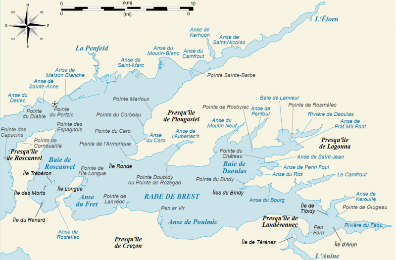 Nord-Est Rade de Brest