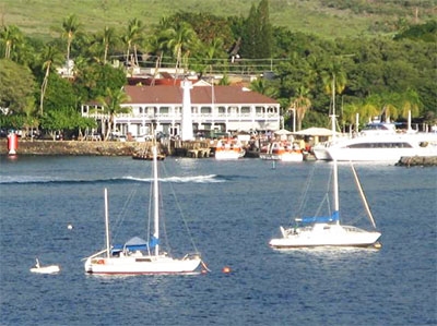 Lahaina bay (Maui Hawaii)