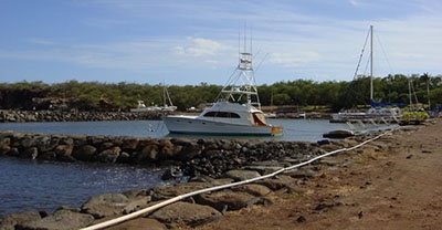 Manele small boat harbor (Lanai Hawaii)