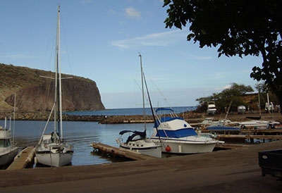 Manele small boat harbor (Lanai Hawaii)