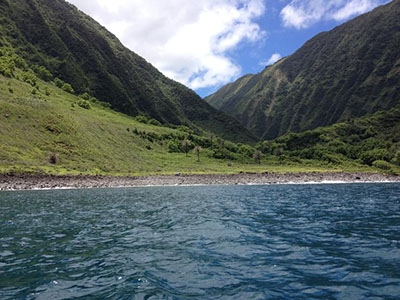 N Okala island (Molokai Hawaii)