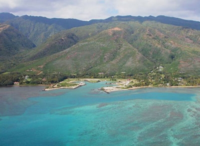 Pukoo harbor (Molokai Hawaii)