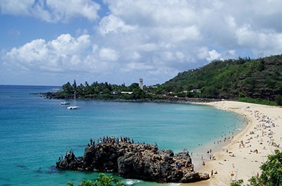 Waimea bay (Oahu Hawaii)