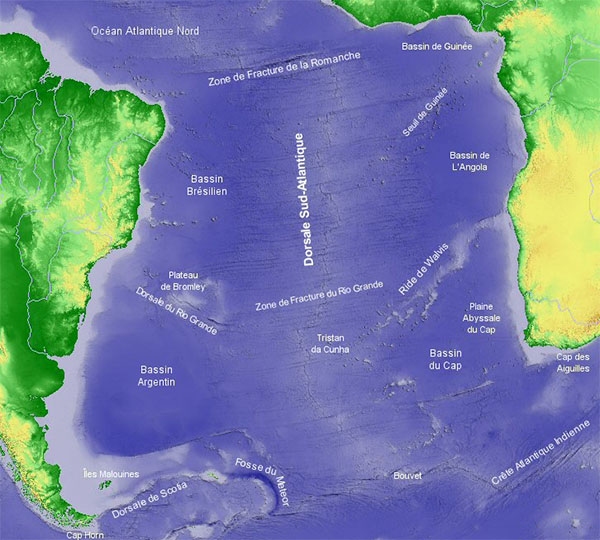 SE Atlantic Ocean