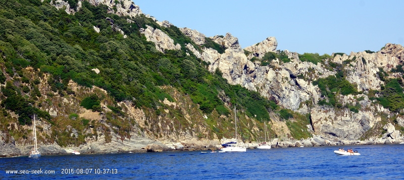Mouillage SE Cap des Mèdes